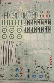  Third Group Decals  1/48 MC.205 Italian/Egytian TGD48013