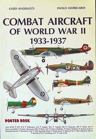  The Military Press  Books Collection - Combat Aircraft of WW II 1933-37 USED TMP1763