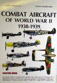  The Military Press  Books Collection - Combat Aircraft of WW II 1938-39 USED TMP1771