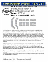 De Havilland Heron II Masks #TBM019