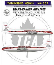  Thunderbird Models  1/144 TCA/Trans-Canada Airlines Vickers Vanguard TBM144002