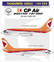  Thunderbird Models  1/144 CP Air Boeing 737 TBM144004