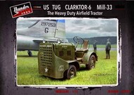 Thunder Model  1/32 WWII US Clarktor-6 Mill-33 Heavy Duty Airfield Tow Tractor TDM32001