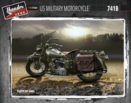  Thunder Model  1/35 US 741B Military Motorcycle (New Tool) TDM35003