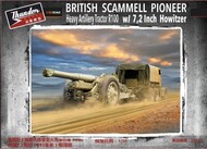 British Scammel Pioneer R100 Heavy Artillery Tractor w/7.2-inch Howitzer - Pre-Order Item* #TDM35212