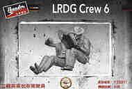 LRDG 2 highly detailed resin figures /driver and co-driver with map folder #TDMF35011