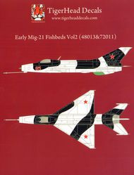  Tigerhead Decals  1/48 Mikoyan MiG-21F13 All Around the World THD48013