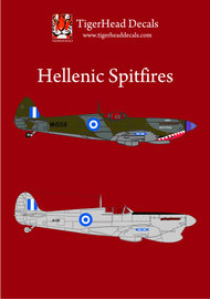  Tigerhead Decals  1/48 Hellenic Supermarine Spitfires. The 336th Sqdn 'Olympus' received the first Supermarine Spitfire. The receival of new Spits took place at Araxos AB on 14-11-1944. In the end of 1945 RHAF stopped being depended on RAF and the Mk.Vb/c were given to Greece o THD48017