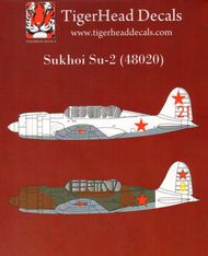 Tigerhead Decals  1/48 Sukhoi Su-2 THD48020