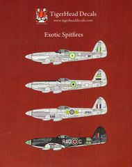  Tigerhead Decals  1/48 Exotic Supermarine Spitfire Mk.22s THD48022