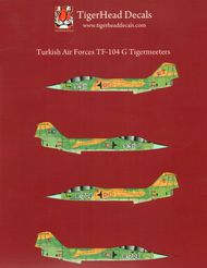 Turkish Air Forces Lockheed TF-104G Tigermeeters #THD72009