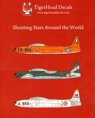  Tigerhead Decals  1/72 The Lockheed T-33 Shooting Star (or T-Bird) THD72017