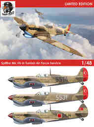 Supermarine Spitfire Mk.Vb in Turkish Air Force Service - Eduard sprues #THK48001
