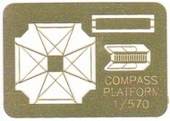 RMS Titanic Compass Platform w/Access Ladder #TMW5702