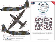  TopNotch  1/144 Lockheed C-130 Hercules RAF Camouflage pattern paint mask - Pre-Order Item TNM144-M190