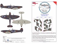  TopNotch  1/32 Supermarine Supermarine Supermarine Seafire Mk I/II/III camouflage pattern paint masks TNM32-M122