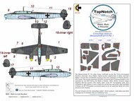  TopNotch  1/32 Messerschmitt Bf.110 pattern 1 TNM32-M153