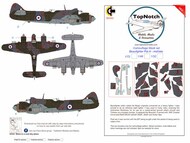  TopNotch  1/32 Bristol Beaufighter Mid/Late Pattern A camouflage pattern paint masks TNM32-M208