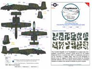 Republic A-10 Thunderbolt II Europe camouflage pattern paint mask #TNM32-M232