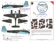 Messerschmitt Me.410A-1/U-2 Hornisse Pat A ZG 1 Camouflage pattern paint mask #TNM48-M017