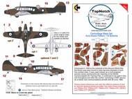 Avro Anson Pattern B Scheme 1 camouflage pattern paint masks* #TNM48-M073