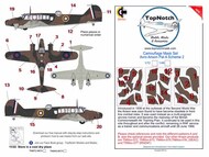 Avro Anson Pattern A Scheme 2 camouflage pattern paint masks* #TNM48-M074