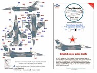  TopNotch  1/48 F-16 'Agressor' Splinter Blue TNM48-M126