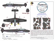  TopNotch  1/48 Messerschmitt Bf.110 pattern 2 TNM48-M154