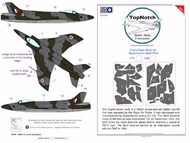 Supermarine Swift FR.5 camouflage pattern paint mask #TNM48-M233