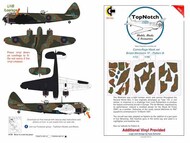  TopNotch  1/72 Bristol Blenheim Mk.IF - Pattern B TNM72-M016