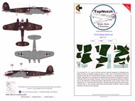  TopNotch  1/72 Heinkel He.111  camouflage pattern paint mask TNM72-M093