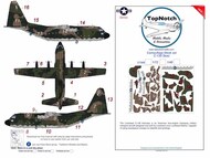 Lockheed C-130 Hercules USAAF - SEAC Camouflage pattern paint mask #TNM72-M194