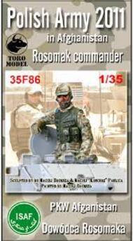 Polish Army 2011: in Afghanistan, Rosomak Commander #TORO35F86