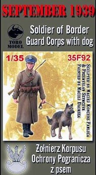  Toro Models  1/35 September 1939: Soldier Border Guard Corps with Dog TORO35F92