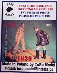  Toro Models  1/48 Two Polish fighters pilots TORO48F06