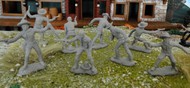  Toy Soldiers of San Diego  1/32 Tombstone Set 2: Cowboys Figure Playset (8) TSR23