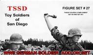  Toy Soldiers of San Diego  1/32 WWII German Soldiers Add-On Figure Playset (8) TSR27