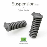  T-Rex Studio  1/16 Pz.kpfw I Suspension Set (TAK kit) - Pre-Order Item* TRXTR16001