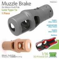Muzzle Brake for 88mm KwK/Pak Late Type 1a #TRXTR16034-1