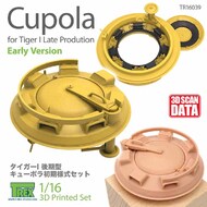  T-Rex Studio  1/16 Cupola (early) for Tiger I Late Production TRXTR16039