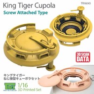  T-Rex Studio  1/16 Cupola for King Tiger (Screw Attached Type) TRXTR16043