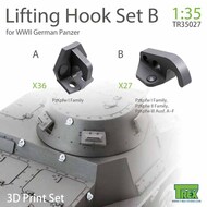 Lifting Hook Set B for WW2 German Panzer #TRXTR35027