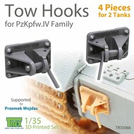 Tow Hooks for Panzer IV Family #TRXTR35066