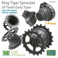  T-Rex Studio  1/35 King Tiger Sprocket Set 18 Teeth Early Type TRXTR35082