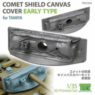  T-Rex Studio  1/35 Comet Shield Canvas Cover Early Type (TAM kit) TRXTR35104