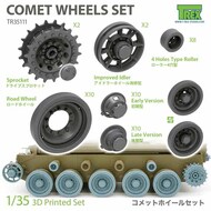 Comet Wheels Set (TAM kit) #TRXTR35111
