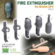  T-Rex Studio  1/35 Fire Extinguishers for British AFVs TRXTR35112