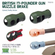 T-Rex Studio  1/35 British 17-Pounder Gun Muzzle Brakes TRXTR35115