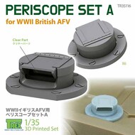  T-Rex Studio  1/35 Periscope Set A for WW2 British Tank TRXTR35116