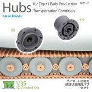 Tiger I Early Transport Hubs #TRXTR35163